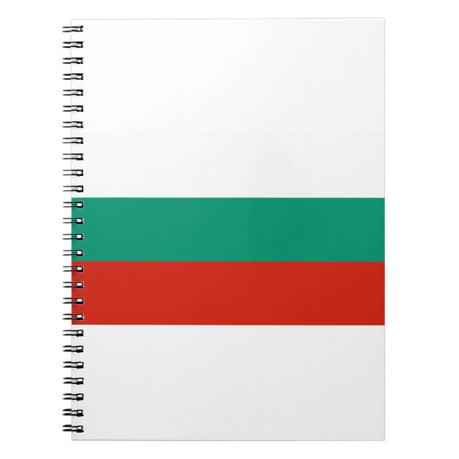 Cuaderno Bandera de Bulgaria (Frente)