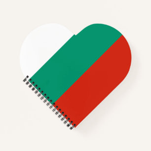 Cuaderno Bandera de Bulgaria