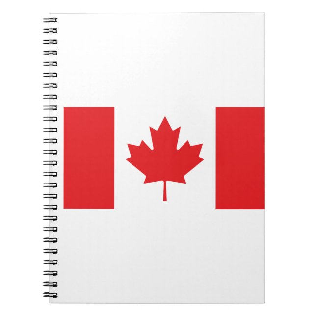 Cuaderno Bandera de Canadá (Frente)