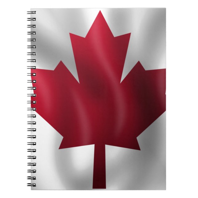 Cuaderno Bandera de Canadá (Frente)