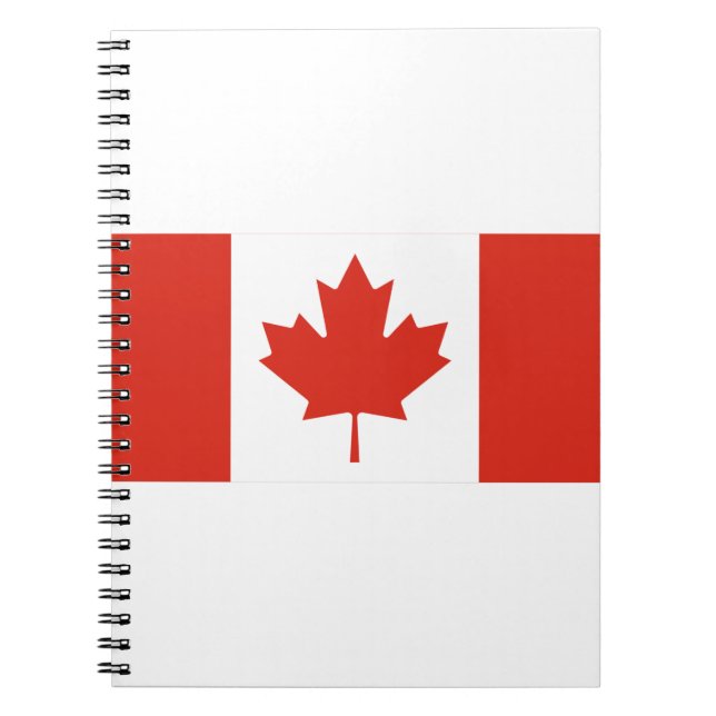 Cuaderno Bandera de Canadá (Frente)