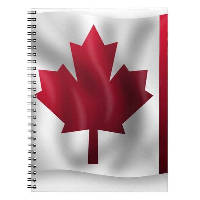 Cuaderno Bandera de Canadá (Frente)