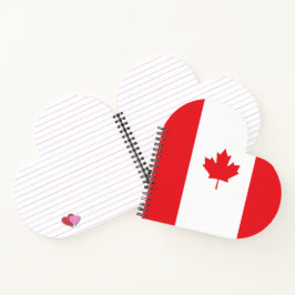 Cuaderno Bandera de Canadá