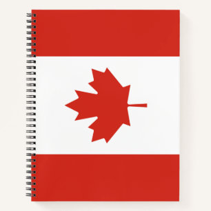Cuaderno Bandera de Canadá (Hoja de Arce) (Canadá)