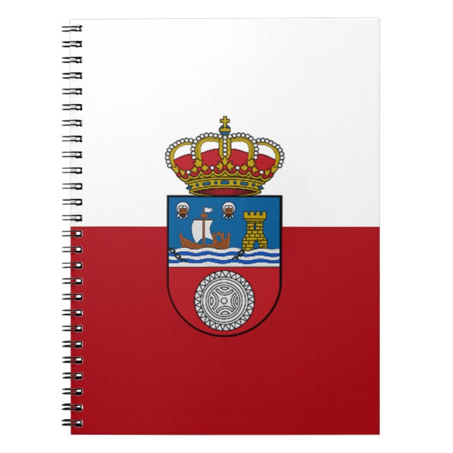 Cuaderno Bandera de Cantabria (España) (Frente)
