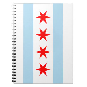 Cuaderno Bandera de Chicago