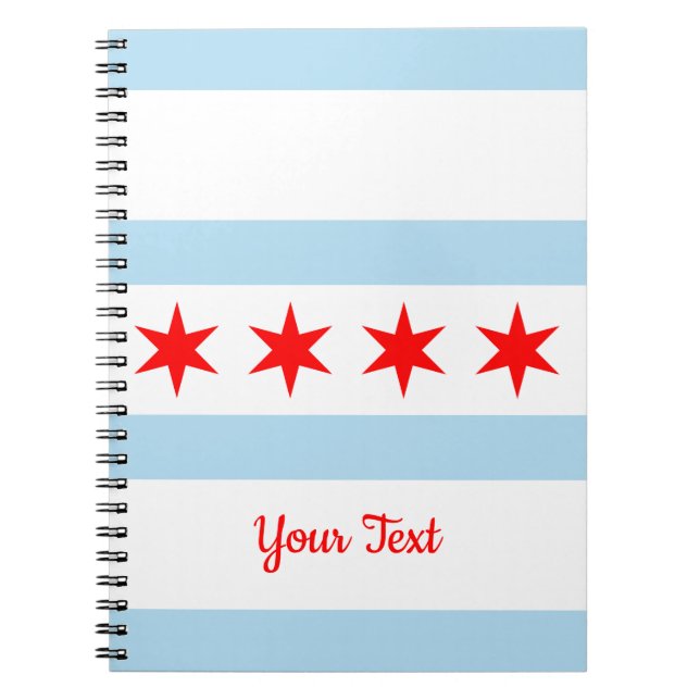 Cuaderno Bandera de Chicago, Billete de Illinois (Frente)