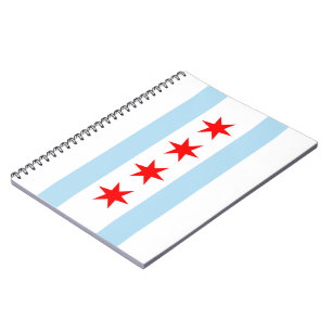 Cuaderno Bandera de Chicago (Illinois)
