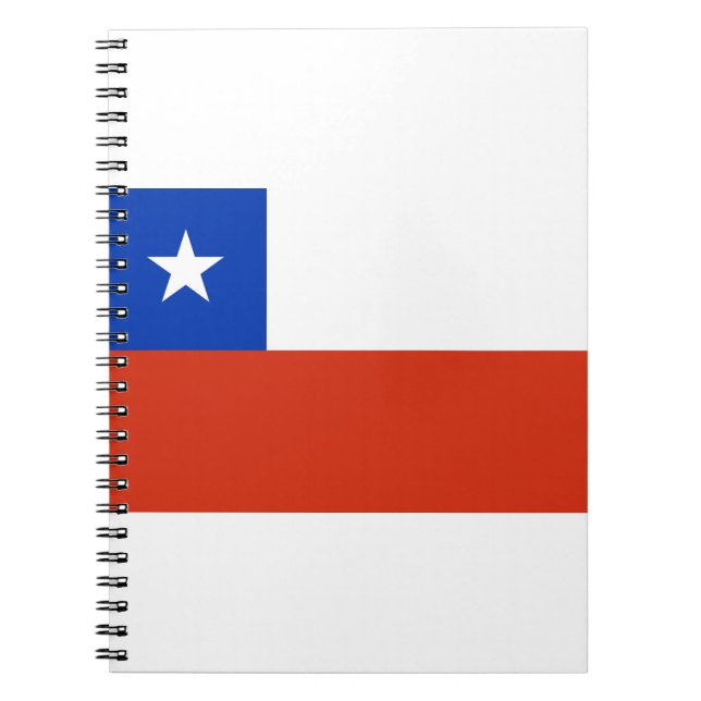 Cuaderno Bandera de Chile (Frente)
