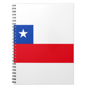 Cuaderno Bandera de Chile