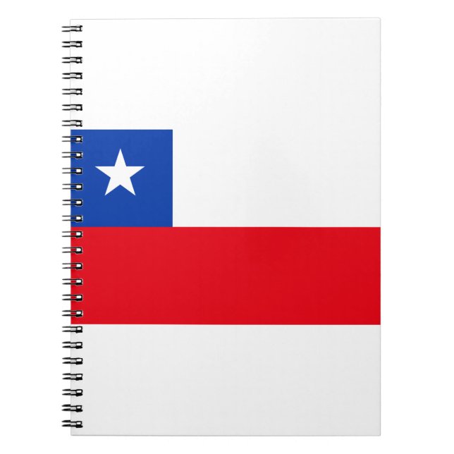 Cuaderno Bandera de Chile (Frente)