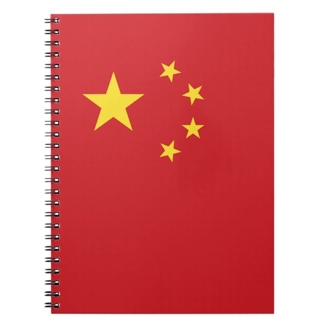 Cuaderno Bandera de China (Frente)