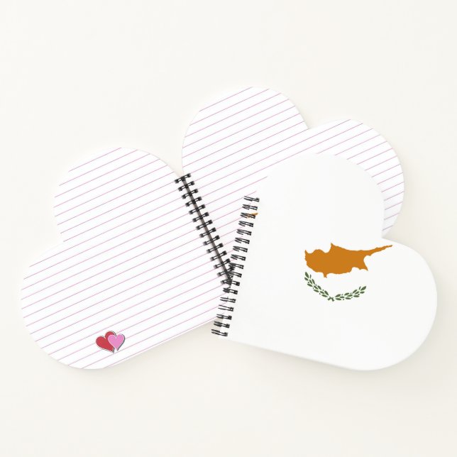Cuaderno Bandera de Chipre (Interior)