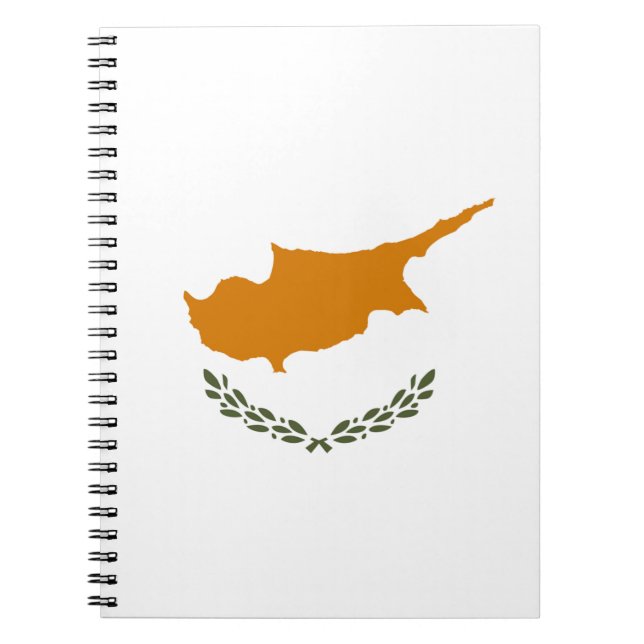 Cuaderno Bandera de Chipre (Frente)