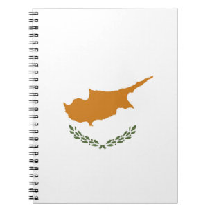 Cuaderno Bandera de Chipre