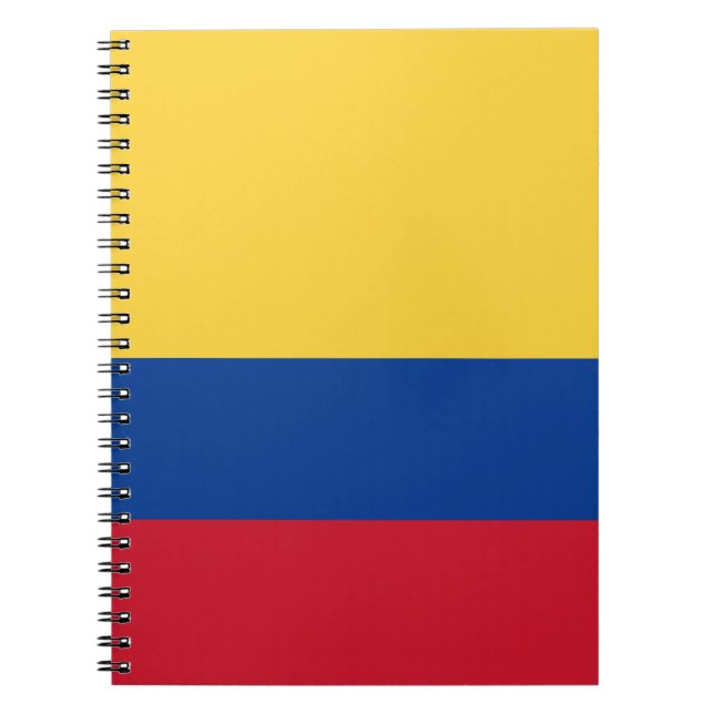 Cuaderno Bandera de Colombia (Frente)