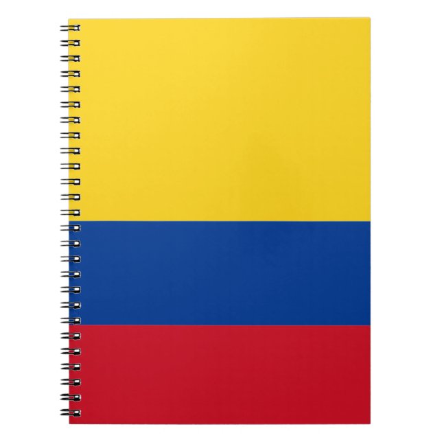 Cuaderno Bandera de Colombia (Frente)