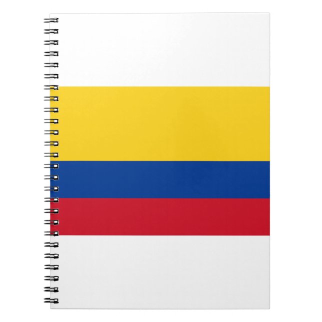 Cuaderno Bandera de Colombia (Frente)
