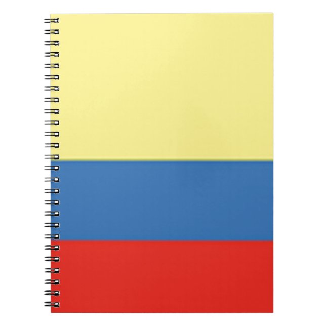 Cuaderno Bandera de Colombia (Frente)