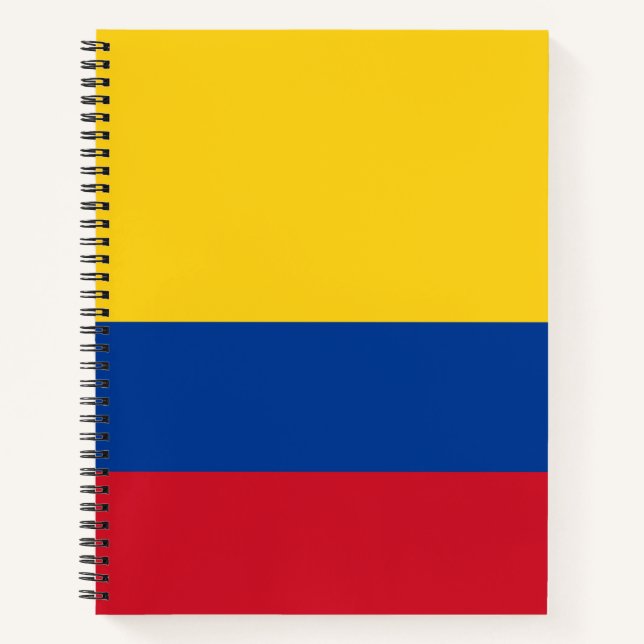 Cuaderno Bandera de Colombia (Anverso)