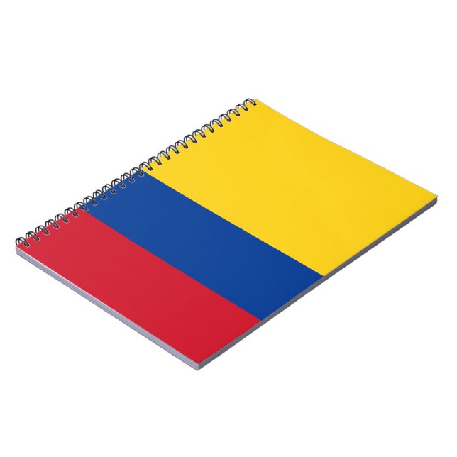 Cuaderno Bandera de Colombia (Lado Izquierdo)