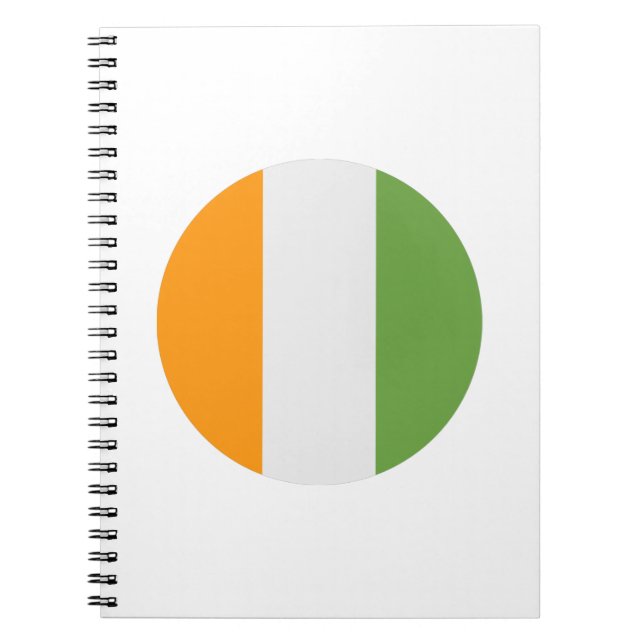 Cuaderno Bandera de Costa de Marfil (Frente)