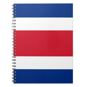 Cuaderno Bandera de Costa Rica