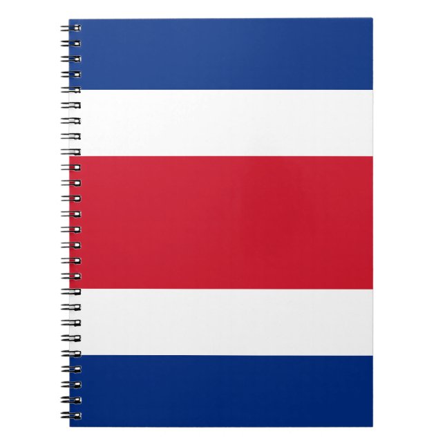Cuaderno Bandera de Costa Rica (Frente)
