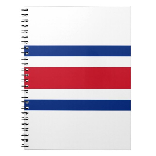 Cuaderno Bandera de Costa Rica (Frente)