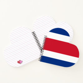 Cuaderno Bandera de Costa Rica