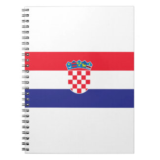 Cuaderno Bandera de Croacia
