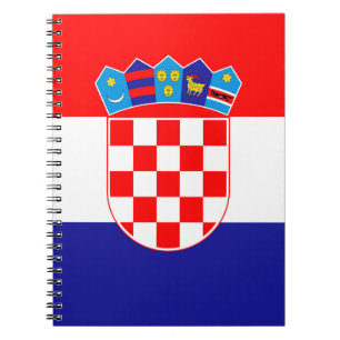 Cuaderno Bandera de Croacia