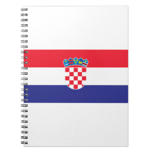 Cuaderno Bandera de Crotia
