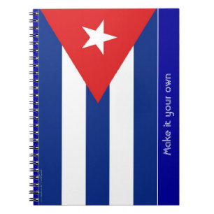 Cuaderno Bandera de Cuba