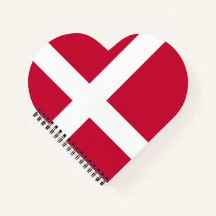 Cuaderno Bandera de Dinamarca