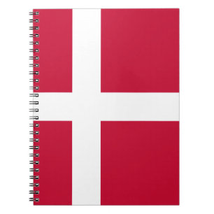 Cuaderno Bandera de Dinamarca