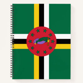 Cuaderno Bandera de Dominica