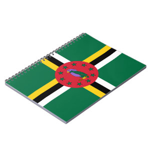 Cuaderno Bandera de Dominica