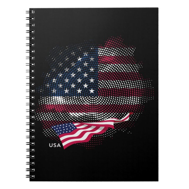 Cuaderno bandera de EE. UU. (Frente)
