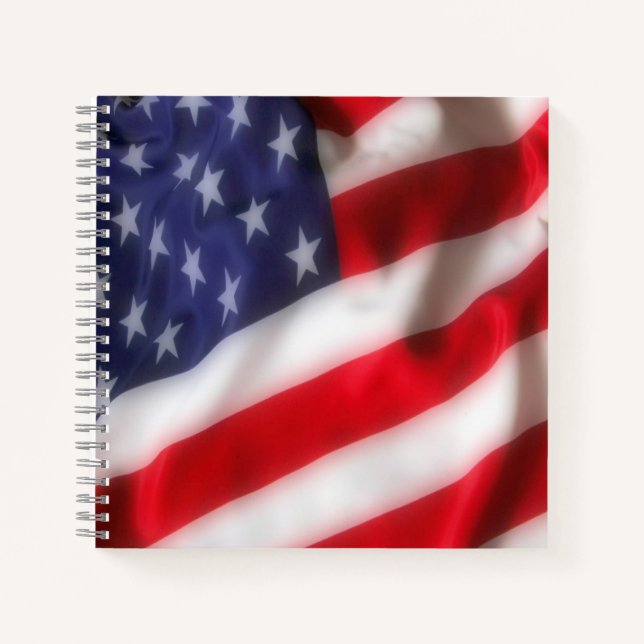 Cuaderno Bandera de EE. UU. (Anverso)