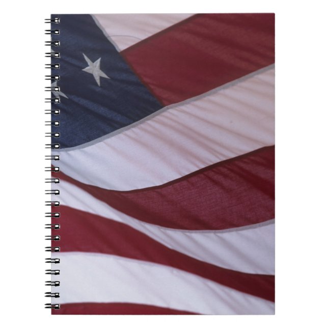 Cuaderno bandera de EE. UU., Carolina del Norte, EE. UU. (Frente)