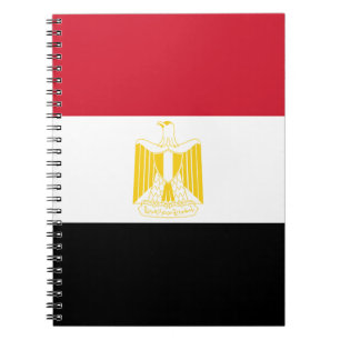 Cuaderno Bandera de Egipto