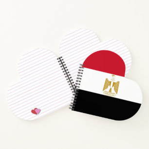 Cuaderno Bandera de Egipto