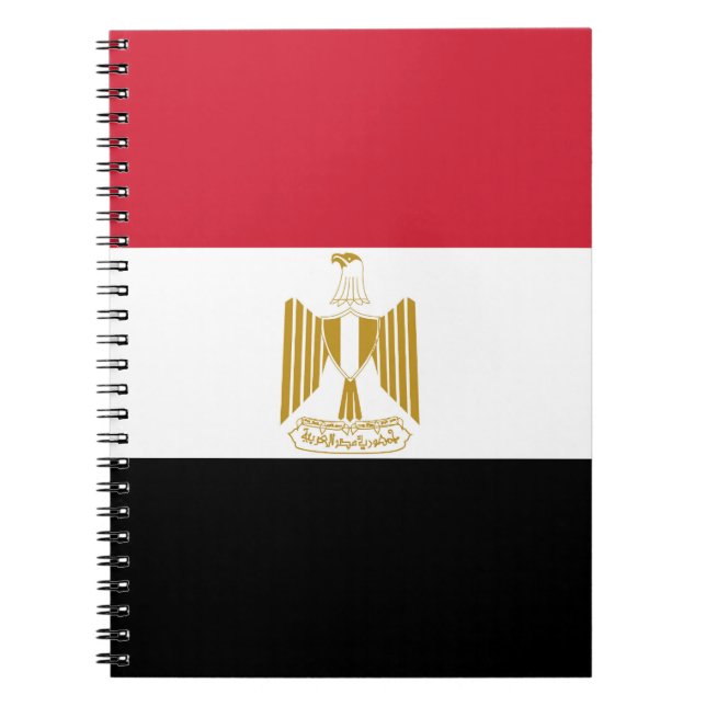 Cuaderno Bandera de Egipto (Frente)