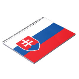 Cuaderno Bandera de Eslovaquia
