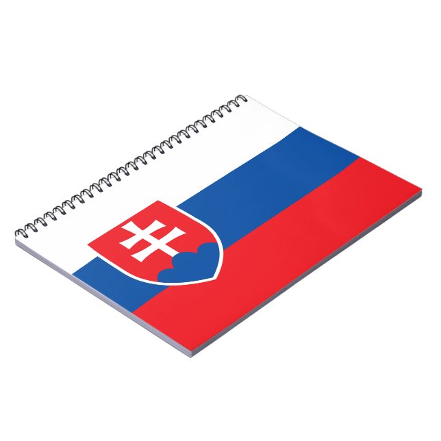 Cuaderno Bandera de Eslovaquia (Lado Izquierdo)