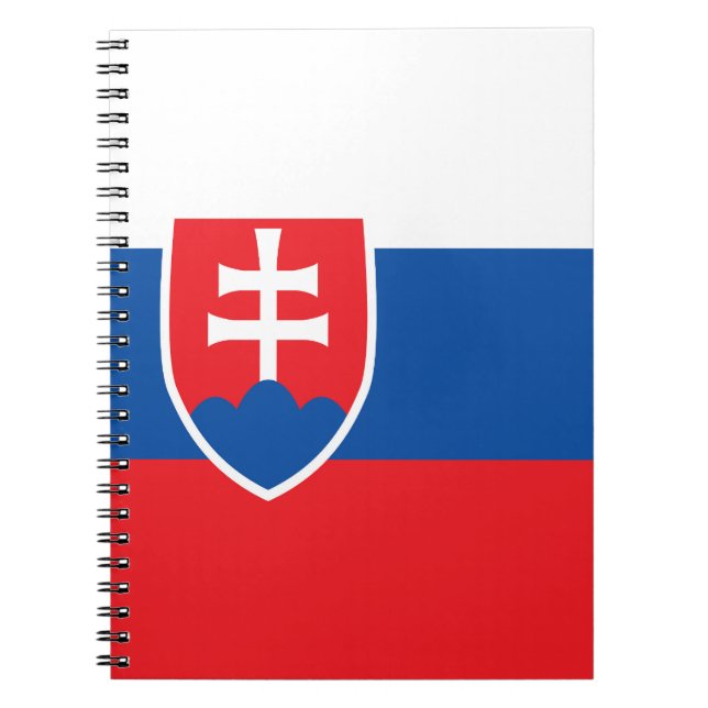 Cuaderno Bandera de Eslovaquia (Frente)