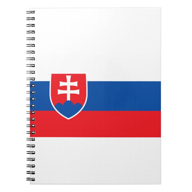 Cuaderno Bandera de Eslovaquia (Frente)