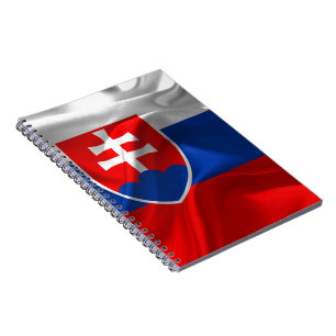 Cuaderno Bandera de Eslovaquia