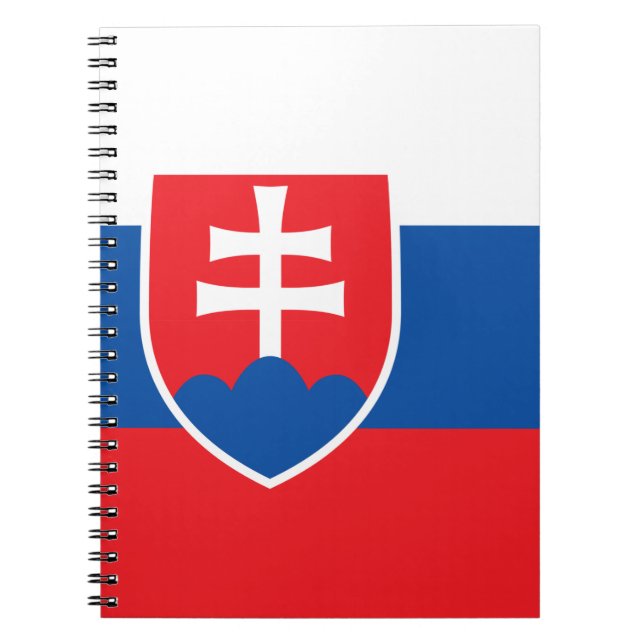 Cuaderno Bandera de Eslovaquia (Frente)